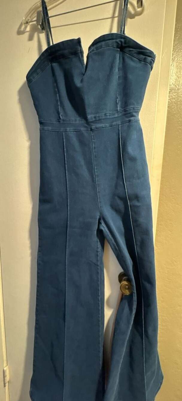 Vici Forever 21 Denim Jumpsuit - High Waist